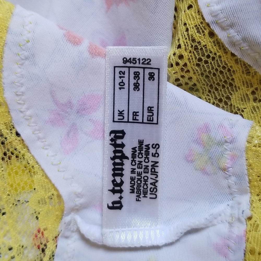 NWOT b.tempt'd Bra & Panty Set - SZ 32D/S - Picture 9 of 12